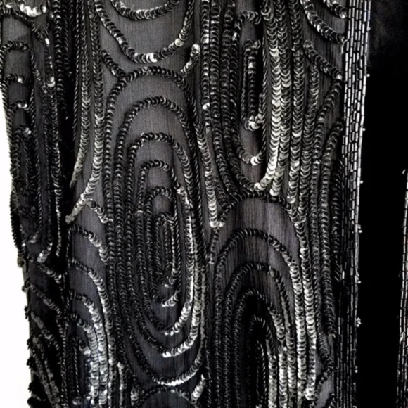 Formal Sparkly Sequined Occasion Jacket - Picture 13 of 15